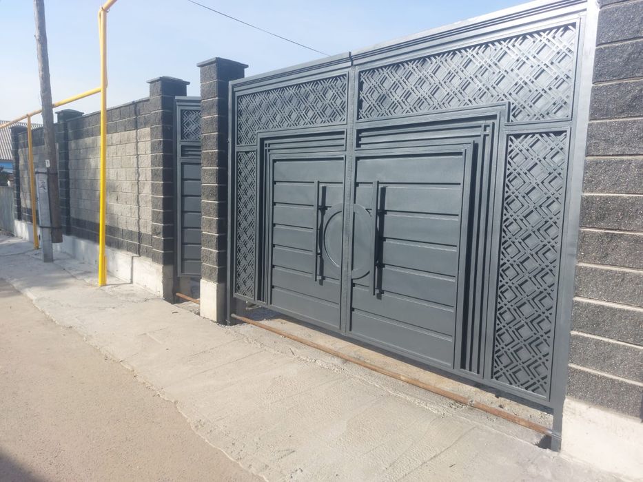 Варота навес рещетки