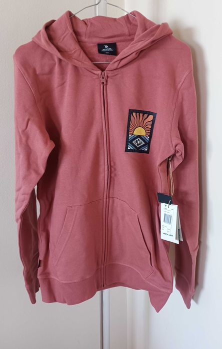 Ново горнище/суитшърт Rip Curl, 100 % органичен памук за ръст 165-170
