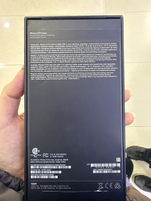 Iphone 13 pro max, 256