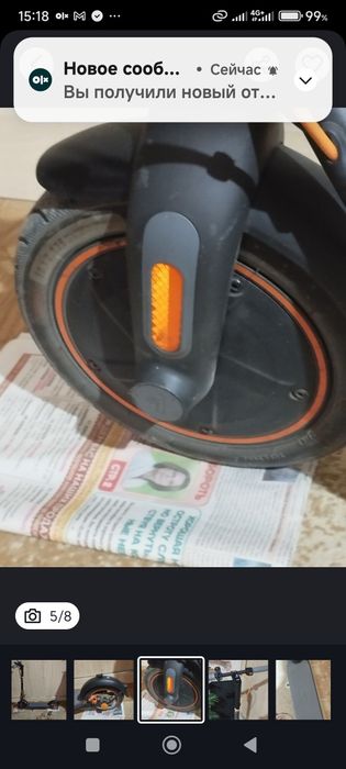 Продам электросамокат NINEBOT F40. Оригинал.