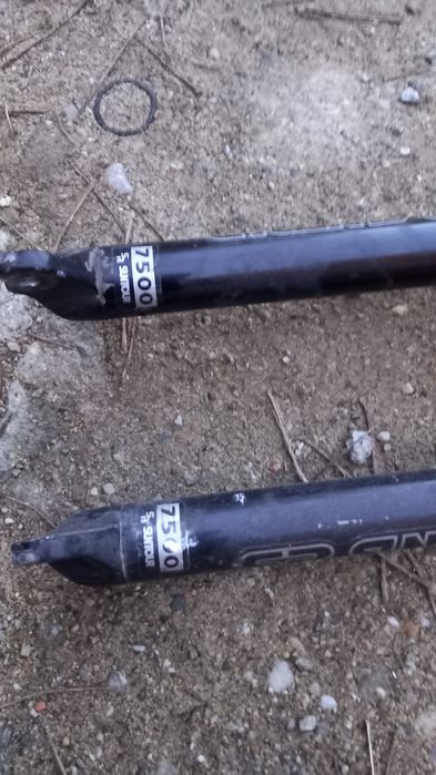 Furca bicicleta cu coarne si schimbatoare