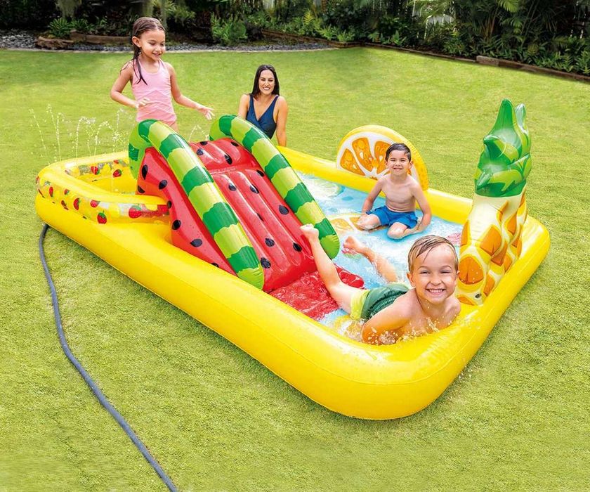 НОВ Надуваем басейн Intex - Fun'n Fruity, 244 x 191 x 91 см