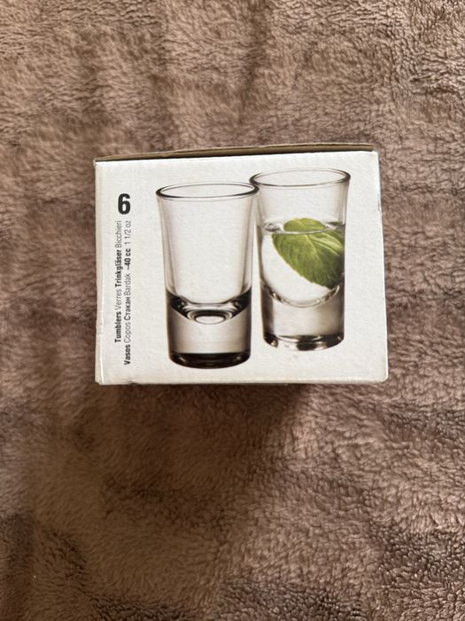 рюмки для водки стеклянные