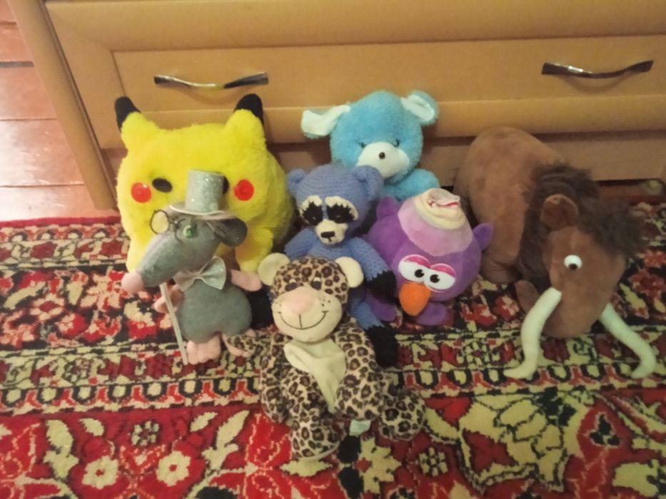 Продаю мягкие игрушки.
