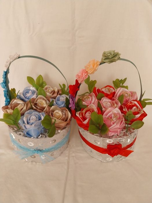 Aranjamente din satin