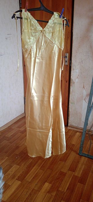 Комплект пеньюар + ночная рубашка 46р