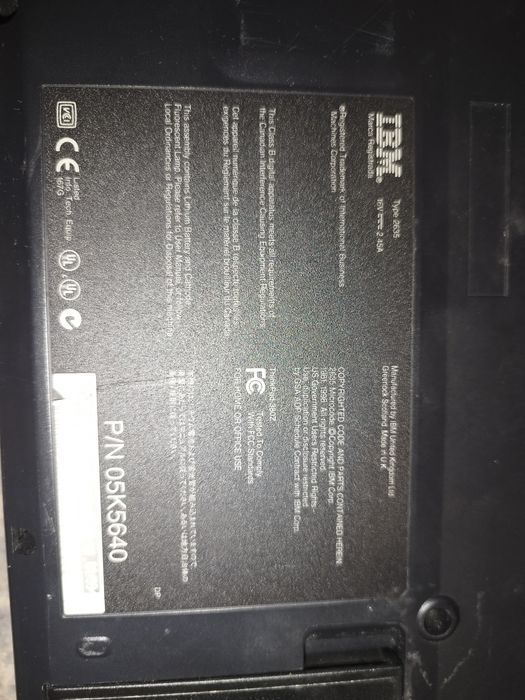 Laptopt ibm 380z de coletie