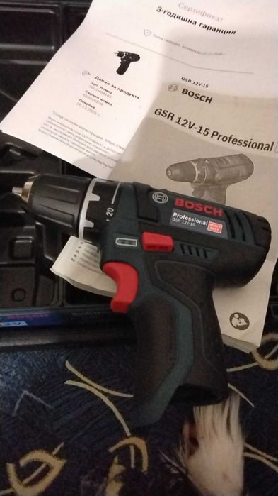 Винтоверт Bosch Professional GSR 12V-15 + L-boxx 102