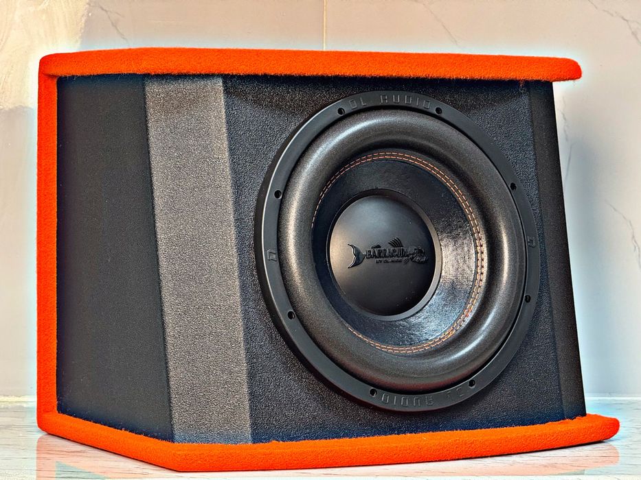 Активный Сабвуфер DL Audio Barracuda 12A V.2+проводка/тюльпан/регулятр