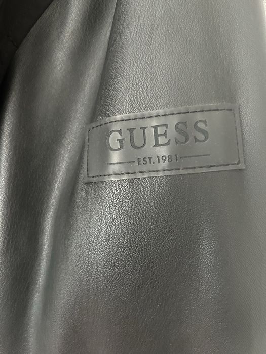 Оригинални мъжко кожено яке Guess M