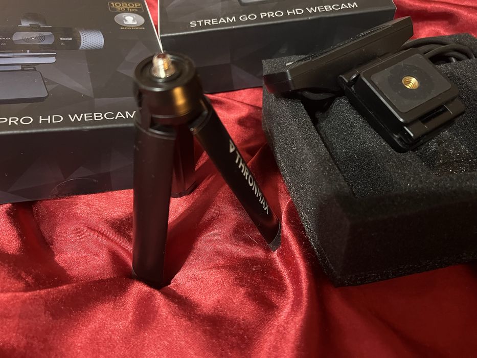 2x THORNMAX Stream Go Pro 1080p 30fps WebCam с автофокус и микрофон