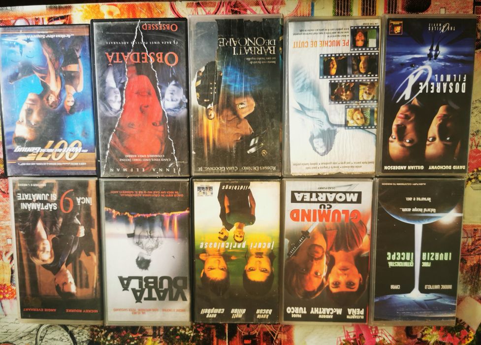 Filme VHS Casete Filme Thrriler Horror