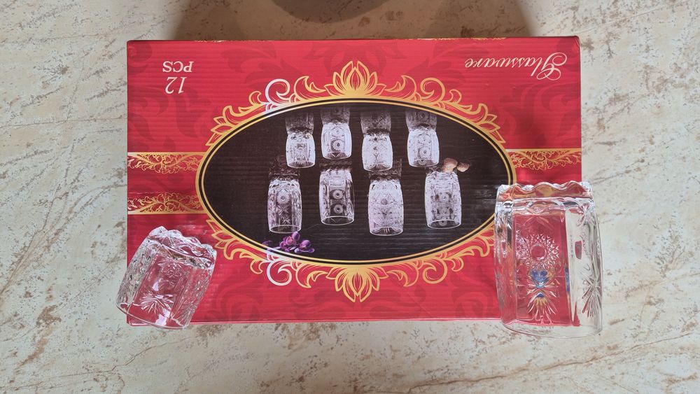 Set de 12 pahare