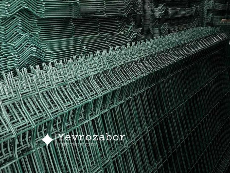 Evrozabor setka 3D Еврозабор сварная сетка Забор
