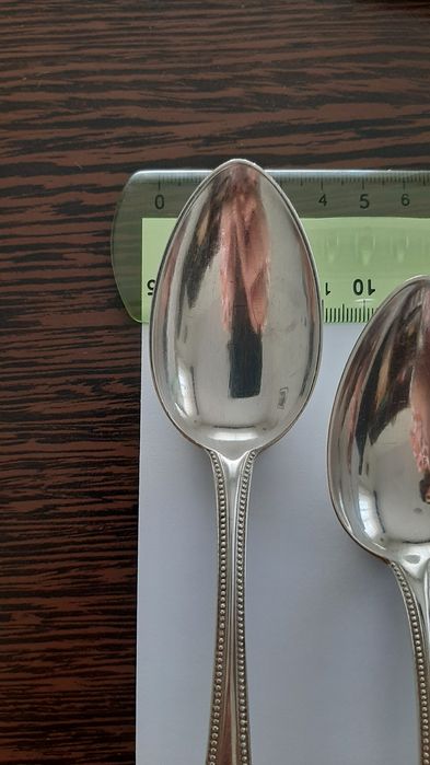 Set  linguri argintate C. G. Hallberg