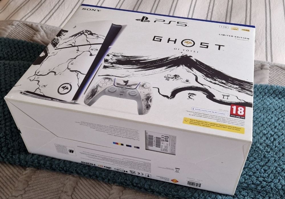 PlayStation 5 Slim / 1TB / “Ghost of Yotei” Black Limited Edition