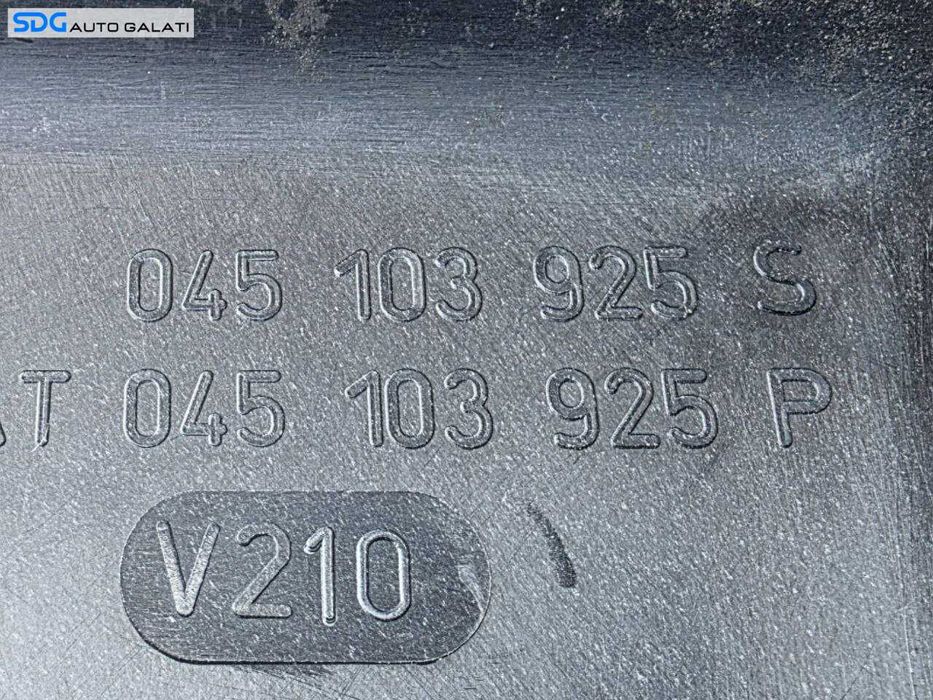 Capac Plastic Protectie Antifonare Motor Volkswagen Polo 9N 1.4 TDI AMF 2002 - 2009 Cod 045103925S, 045103925P [N6183]