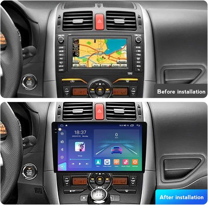 Мултимедия Двоен дин за Toyota Auris Плеър 2 DIN навигация Android