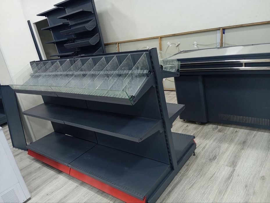 Стеллажлар (Stellaj) озик-овкат ва курилиш дуконлари учун