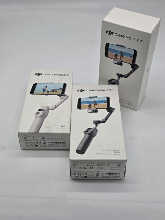 Stabilizator imagine DJI Osmo Mobile 7P, Bluetooth, 3 axe, extensibil, negru,SIGILAT