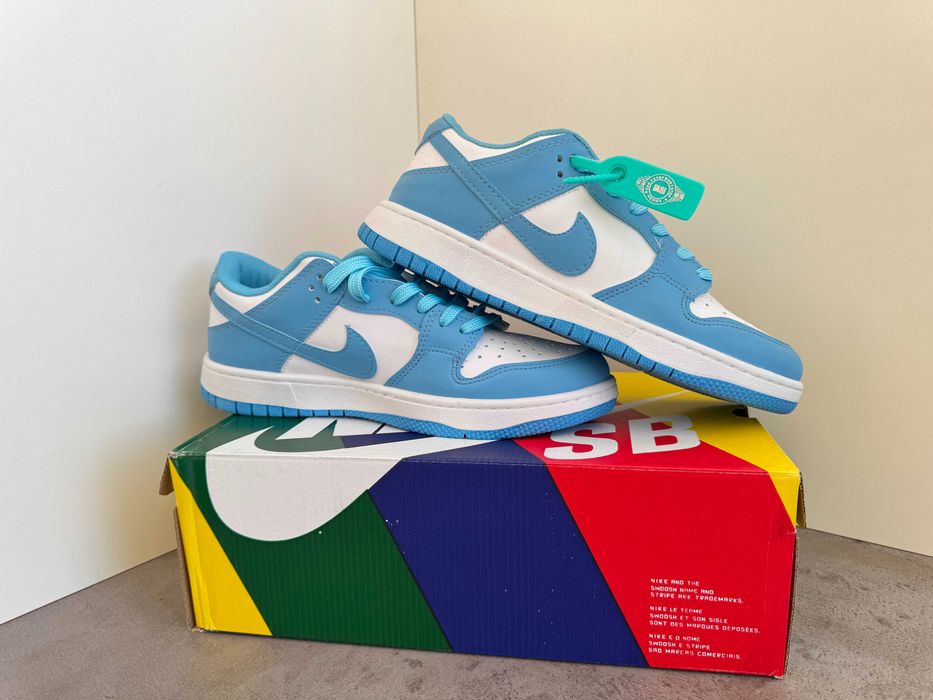 Adidași Nike Air DUNK University Blue, Unisex, NOI- Cu Cutie/Accesorii