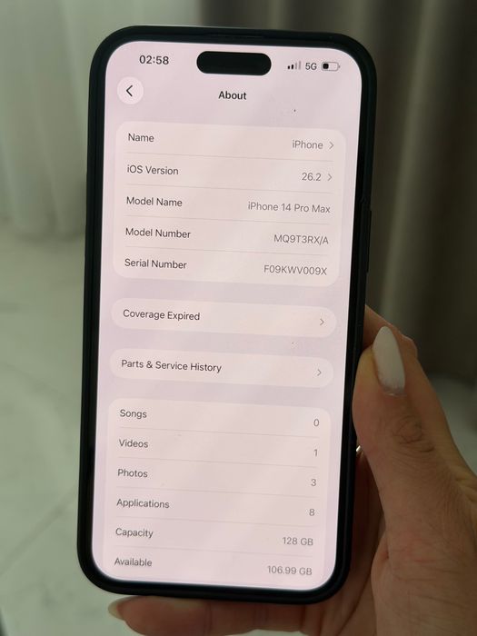 IPhone 14 Pro Max Deep Purple 128gb