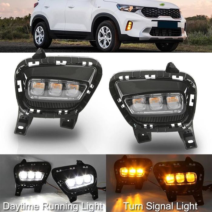 Противотуманка для Kia Sonet Led