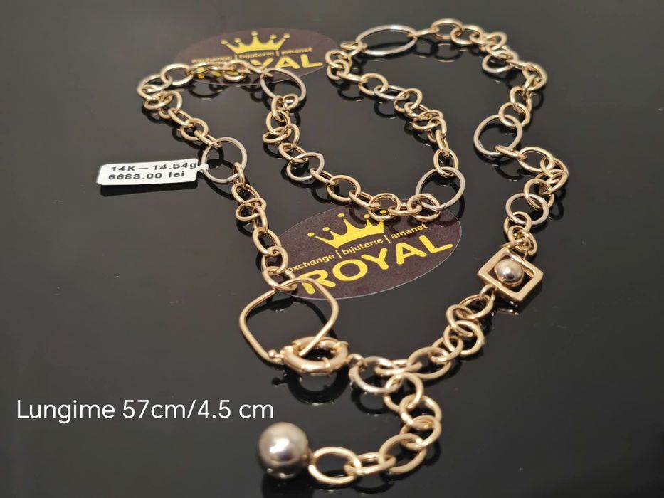 Bijuteria Royal: Lant aur 14k 14.54 gr
