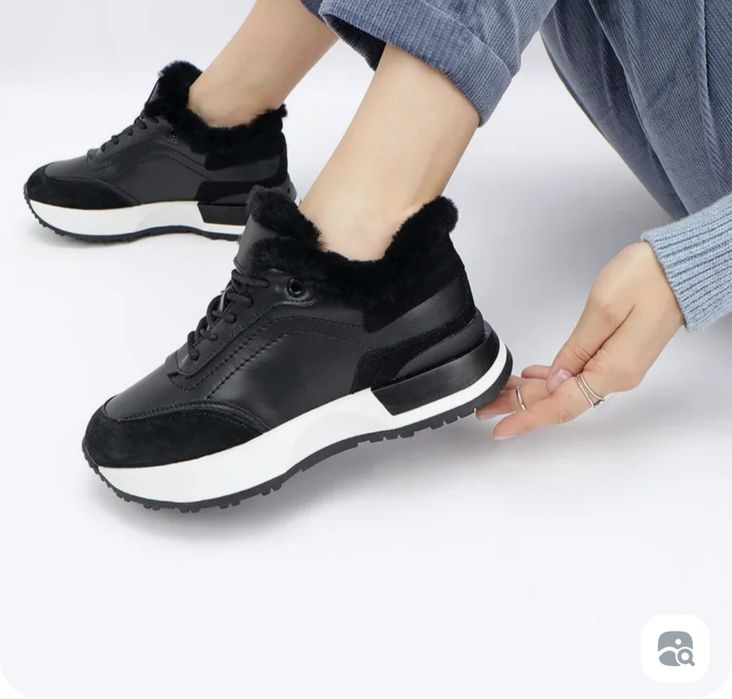 Кроссовки зимние на меху