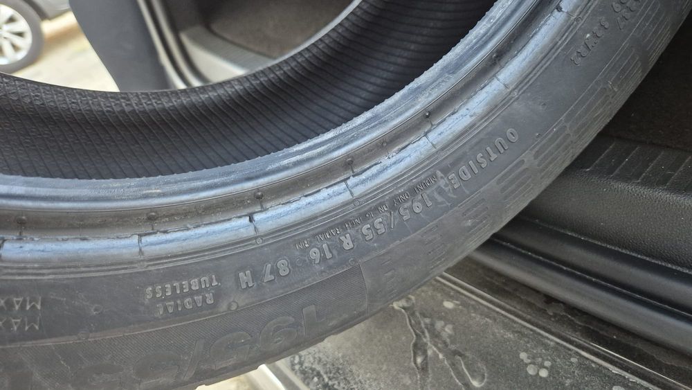 Set 4 anvelope vara Continental Eco Contact 195/55/r16