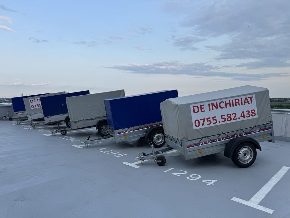 Remorca De închiriat/Inchiriere/Inchiriez Remorca 750kg cat. B 2/3 Metri ATV/Moto