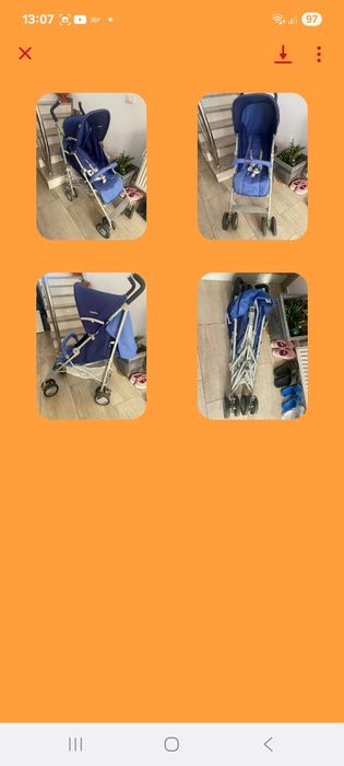 Carucior sport tip umbrelă