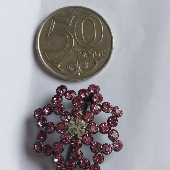 Брошь серебро . СССР.