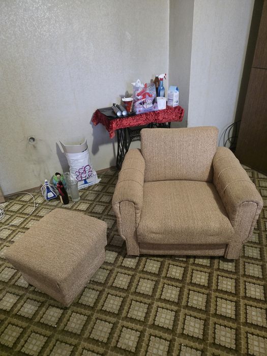 Мека мебел диван и фотьойли