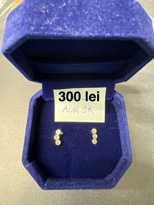 Cercei aur 9k diverse modele