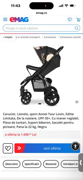Carucior de vanzare!!