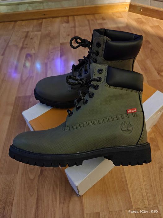 Ботинки Timberland Premium (США),кожа,термо,оригинал,новые,р-р 41