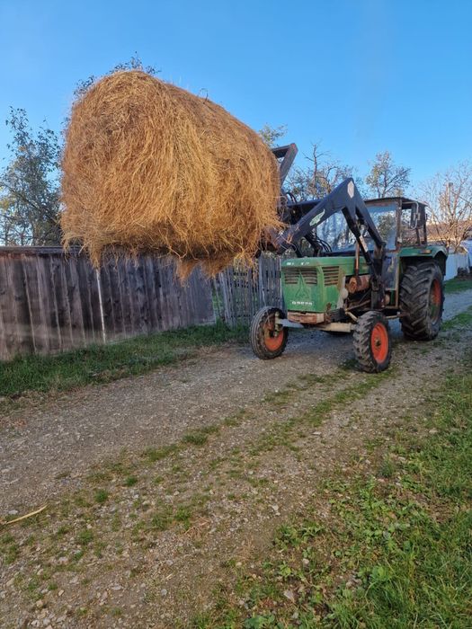 Tractor deutz-fahr 8006 cu incarcator frontal, servo, compresor!!