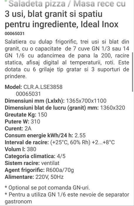 Vand Urgent Aparatura Horeca
