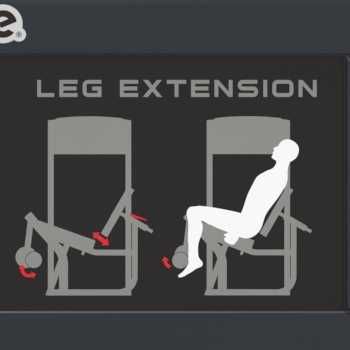Лег Екстензия – Leg Extension IF9305 / Фитнес Уред за Бедра