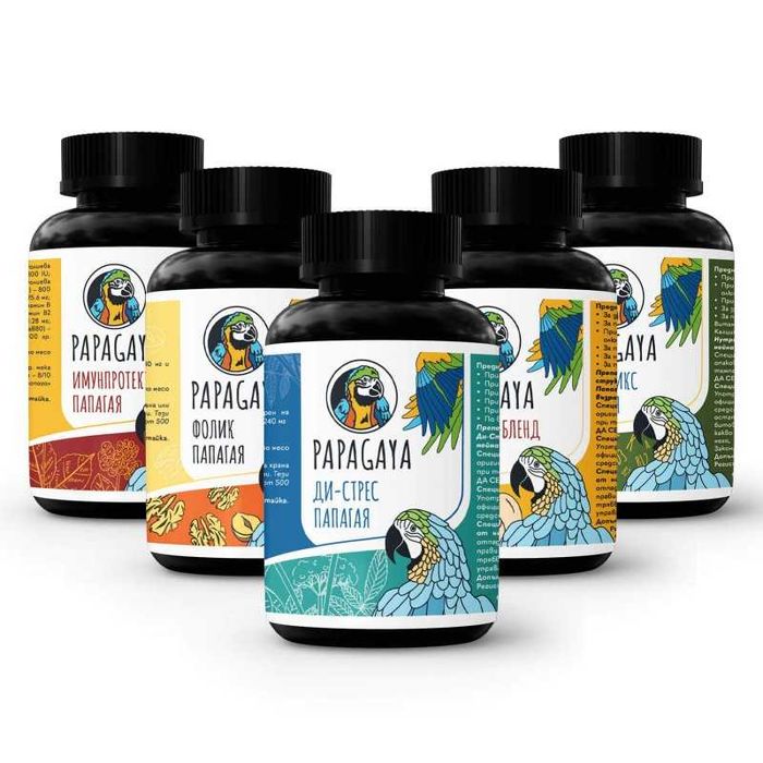 Omega Papagaya за оперение за папагали