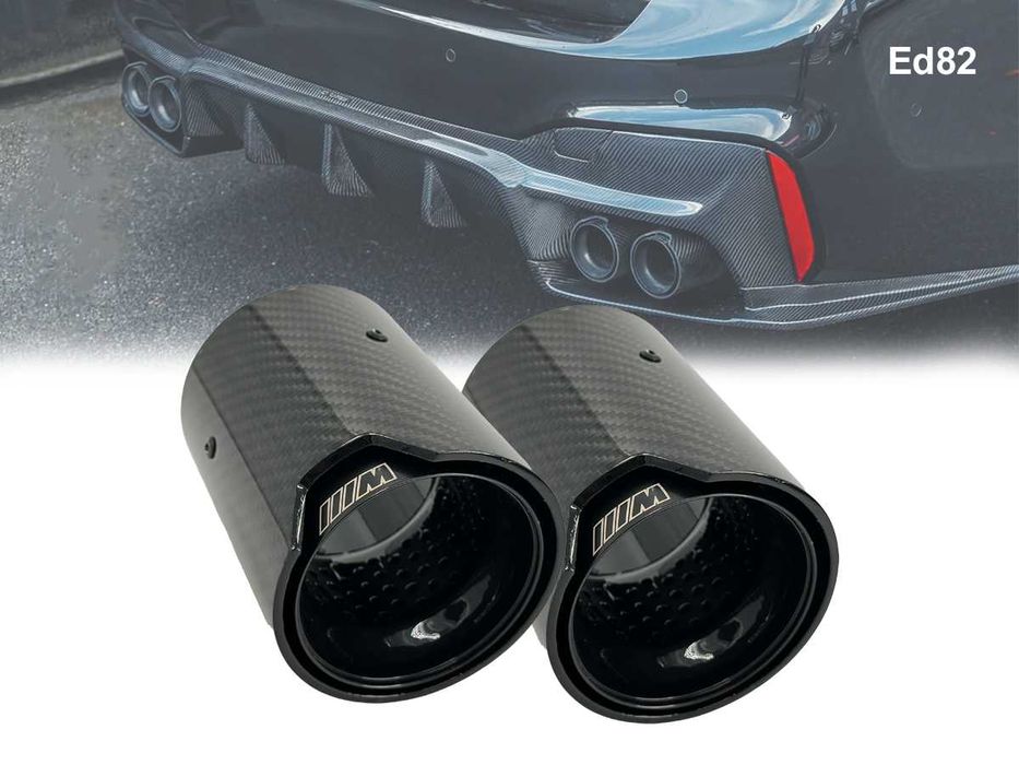 Tips de evacuare BMW M Black Carbon 66/93mm