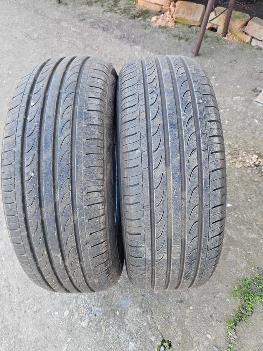 Vand 2 anvelope de vara+ roata de rezerva