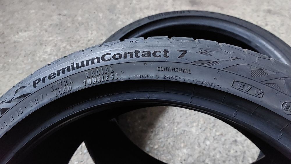 Летни гуми 225 40 18 Continental PremiumContact 7 2 броя