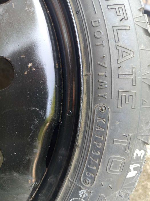 резервна гума патерица Опел Шевролет 5х110, 5х115, 5х120, 16 цола,