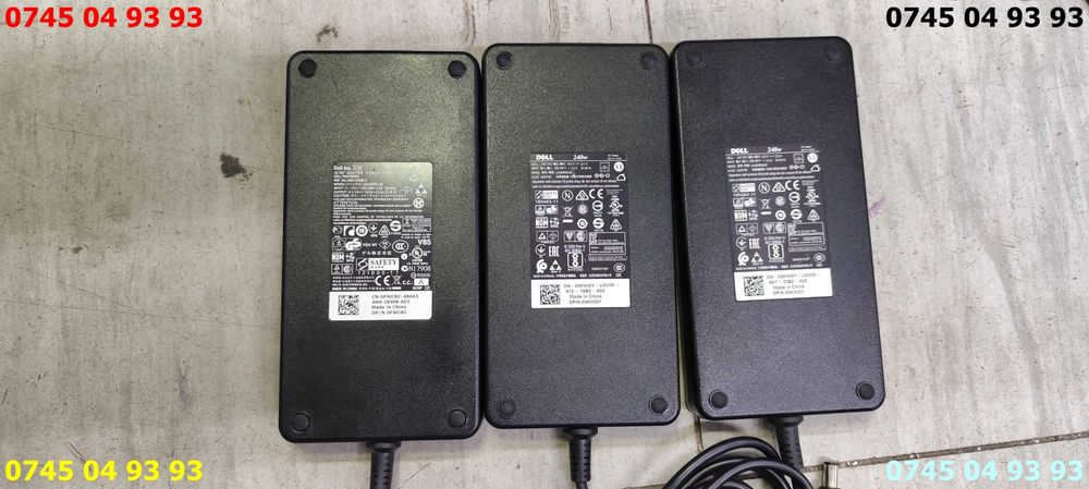 incarcator alimentator laptop dell 19.5v 12.3A 240w mufa 7.4mm cu proba