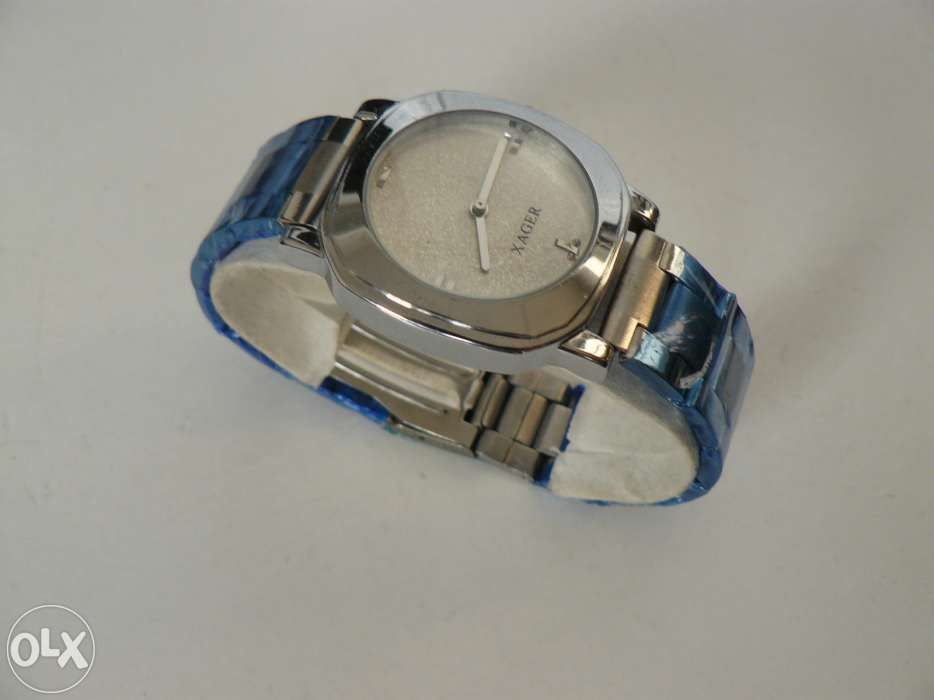 Ceas Barbati Cu Bratara Metalica "XAGER" Mecanism Quartz