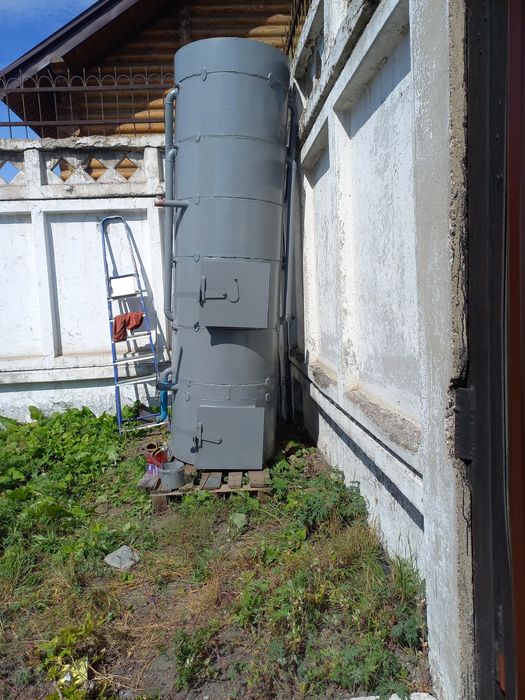 Твердотопливный котёл