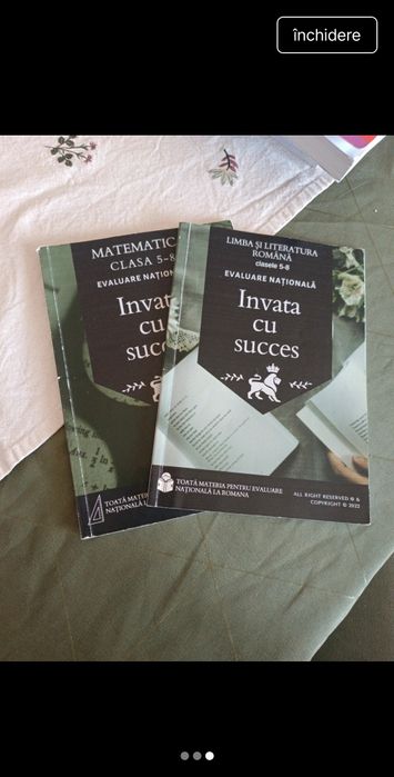 Carti evaluarea nationala