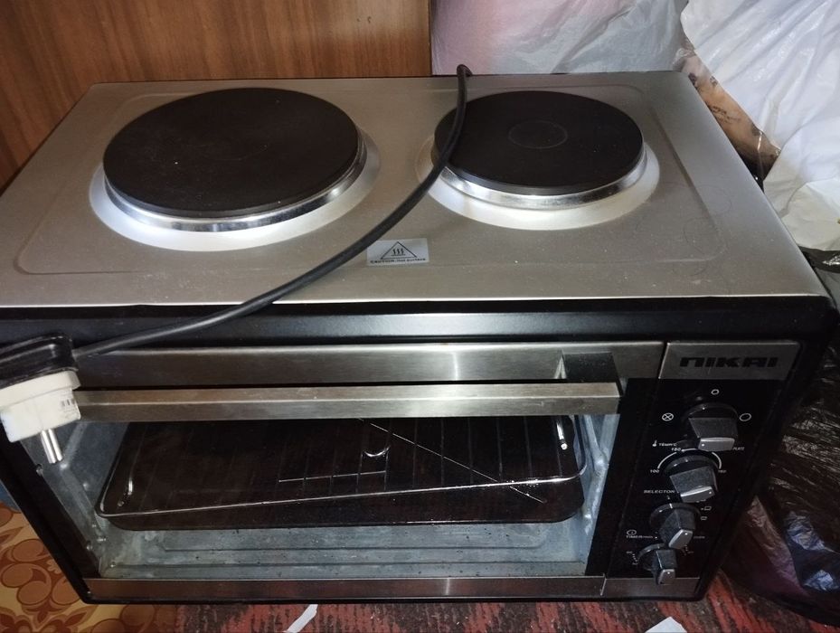 Электро печь + гриль Nikai